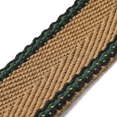 10 ярд полосатой ленты из полиэстера SRIB-WH0011-068C-1