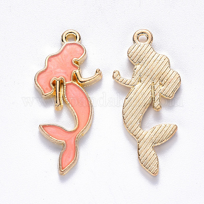 Подвески из эмали и сплава ENAM-N054-021B-1