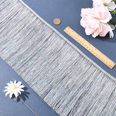 5 м отделка бахромой из полиэстера DIY-GF0007-86-1