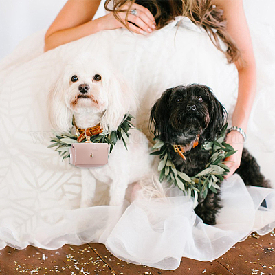 Портативный футляр для хранения сережек из искусственной кожи FIND-WH0152-608-1