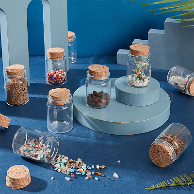 Украшение из стеклянных пробковых бутылок DIY-WH0430-987B-1