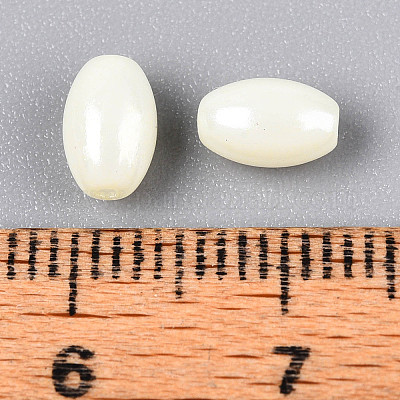 Непрозрачные цвета блестящие стеклянные бусины SEED-N008-02A-02-1