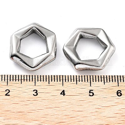 Бусины из нержавеющей стали 201 STAS-Z057-22P-1