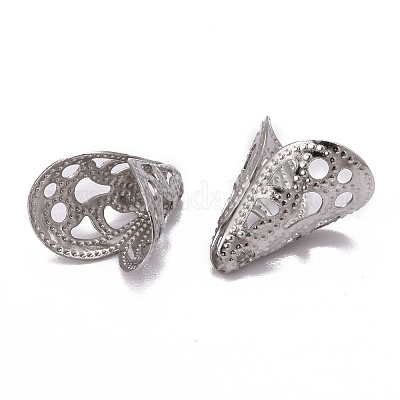 Не тускнеющие апетальные колпачки для бусин из хирургической нержавеющей стали 316 X-STAS-M257-02-1