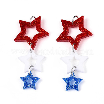 Акриловые большие подвески OACR-N144-04-1