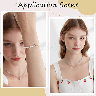 6 шт. подвески в форме звезды из латуни и натурального жемчуга KK-BBC0019-33-1