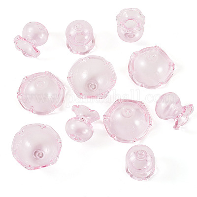 6 комплект прозрачных стеклянных колпачков GLAA-BY0001-07A-1