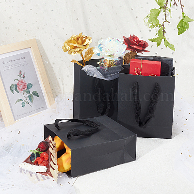 Shop Flower Bouquet Paper Gift Bags for Jewelry Making - PandaHall Selected