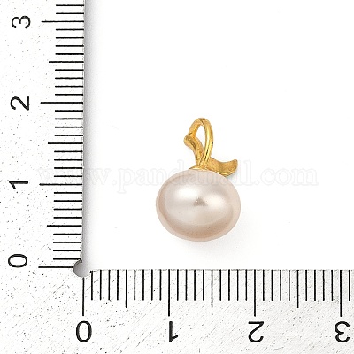 Подвески из пластикового жемчуга KK-G526-14G-1