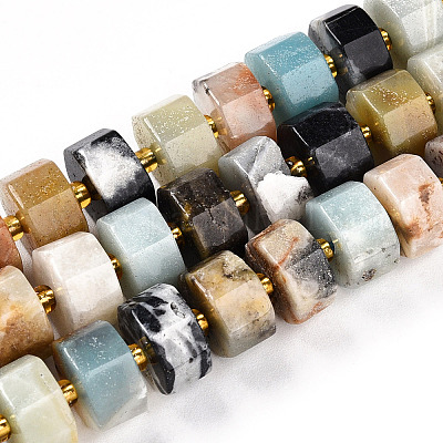 Натуральный цветок амазонитовые бусины пряди G-T140-33-1