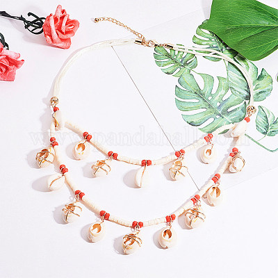 Колье в богемном стиле NJEW-PH0001-11-1