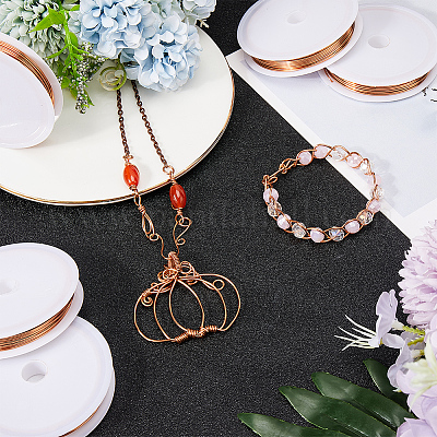 5 рулон медной ювелирной проволоки CWIR-SC0001-06-1