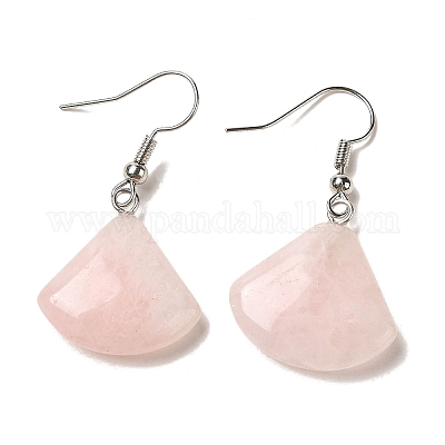 Серьги с подвесками из натуральных смешанных драгоценных камней EJEW-E296-03P-1