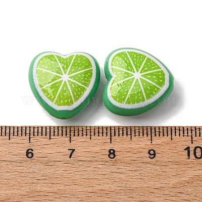 Непрозрачные акриловые бусины MACR-V001-01-1