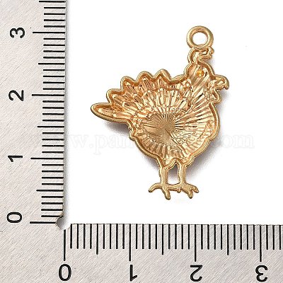 Тематика дня благодарения стойка гальваническое покрытие сплав эмаль подвески ENAM-S021-05G-A-1