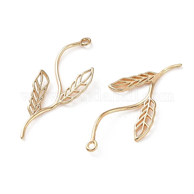 Латунные подвески&nbsp;KK-L266-01B-G-1