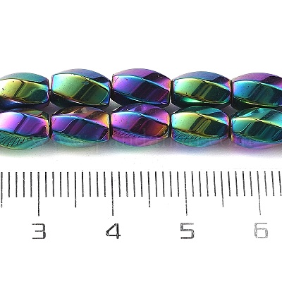 Гальванические нити синтетических магнитных гематитовых бусин G-P545-G01-02B-1