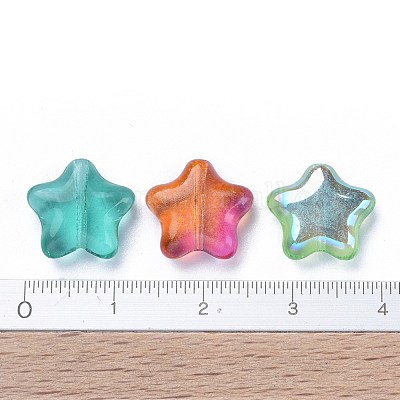 Гальванические бусины из чешского стекла X-LAMP-D180-19-1