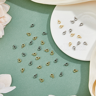 40 шт. 2-х цветные дужки из нержавеющей стали 304 STAS-FH0002-12-1