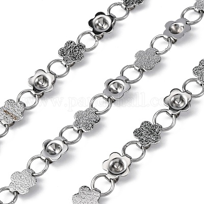 Цепи из нержавеющей стали 304 с цветочным узором CHS-B006-08P-02-1