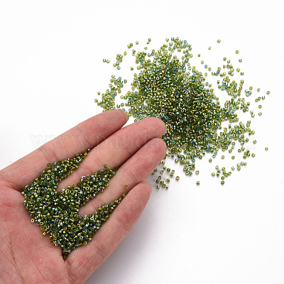 Стеклянные цилиндрические бусины SEED-S047-J-008-1