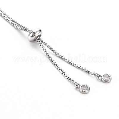 Теннисный браслет из кубического циркония BJEW-T020-03B-01P-1