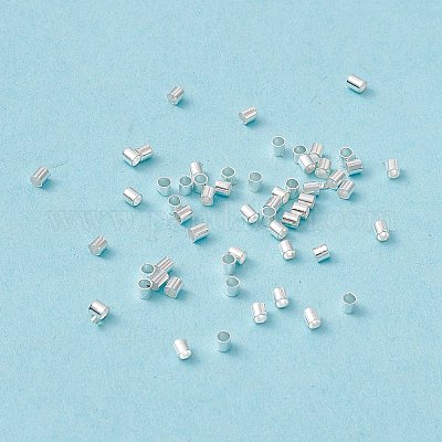 Зажимные бусины из латуни KK-R077-1.5mm-S-1