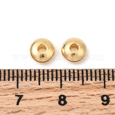 Латунные бусины&nbsp;KK-P340-04B-G-1