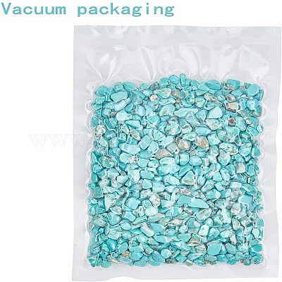 Окрашенные и нагретые бусины из натуральной стружки говлита G-GA0001-17-1