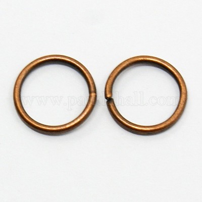 1 Schachtel offene Messing-Binderinge&nbsp;KK-X0059-R-NF-B-1
