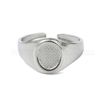 Кольца-манжеты из нержавеющей стали 304 для женщин RJEW-M019-29P-1