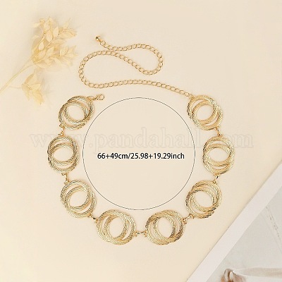 Цепочка из сплава с двумя кольцами FS-WG31063-02-1