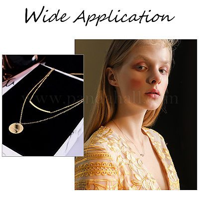 Наборы для самостоятельного изготовления ожерелий из нержавеющей стали 304 DIY-UN0002-23-1