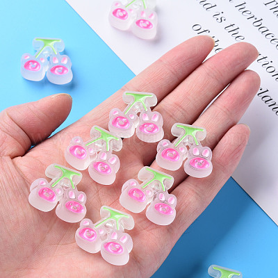 Прозрачные акриловые бусины MACR-S374-04B-07-1