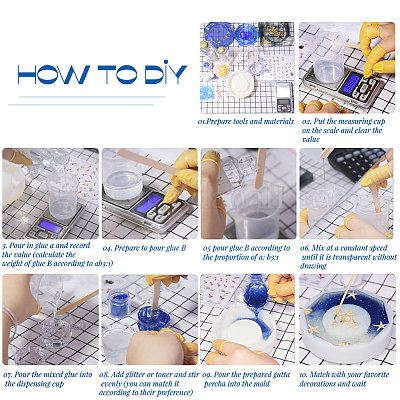 Wholesale SUNNYCLUE 21Pcs 9 Styles Animal Silicone Mold Kit with Dog Bear  Wolf Head Resin Molds Pipettes Plastic Measuring Cup for Resin Casting Molds  DIY Crafts Jewelry Making Handwork 