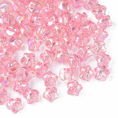 Прозрачные акриловые пуговицы с 1 отверстием MACR-S373-129-C05-1