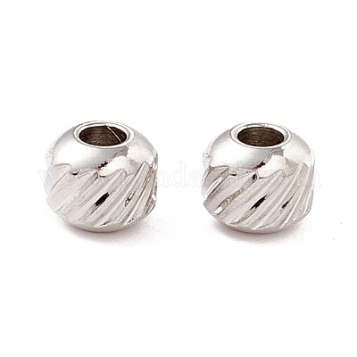 Бусины из нержавеющей стали 201 STAS-A057-04B-P-1