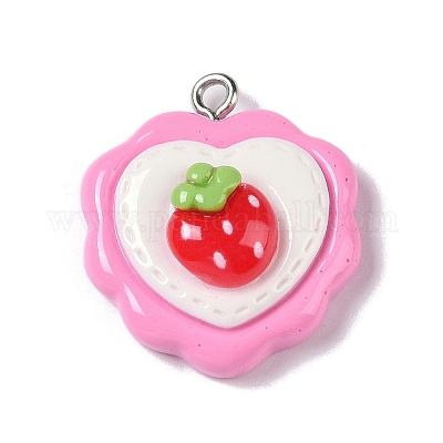 Подвески из непрозрачной смолы RESI-S403-04E-1