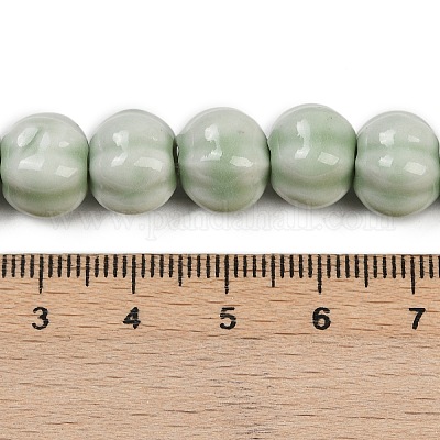 Фарфоровые бусины ручной работы PORC-F011-01D-1