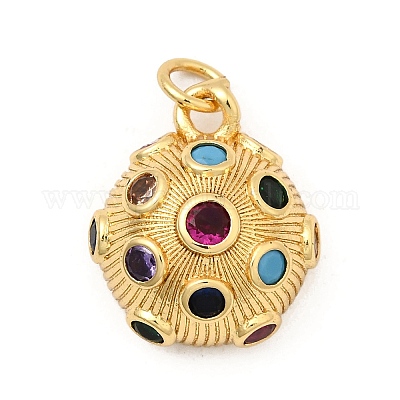 Латунные подвески из микро-паве KK-I360-039G-1