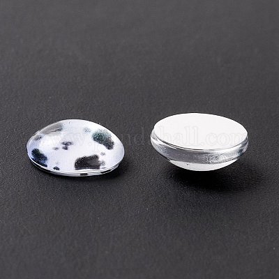 Кабошоны из стекла GLAA-E022-01-1