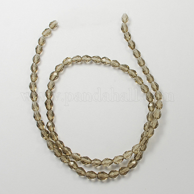 Стеклянные бусины&nbsp;LS-GLAA-R024-6x4mm-19-1