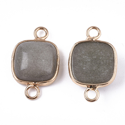 Соединители звеньев естественного белого нефрита G-S344-69B-1