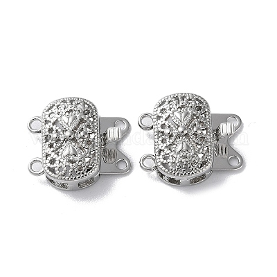 Застежки латунные коробки KK-F867-38P-1