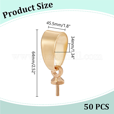 Железные держатели кулонов DIY-AB00037-1