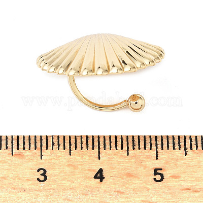 Серьги-каффы из железа и сплава EJEW-G437-01B-1