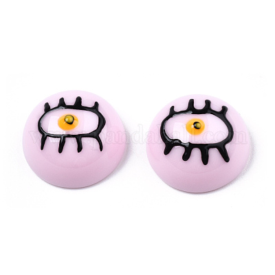 Кабошоны из непрозрачной смоляной эмали CRES-N031-027-1