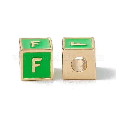 Стойки покрытие латунь эмаль бисер KK-B060-04G-02F-1