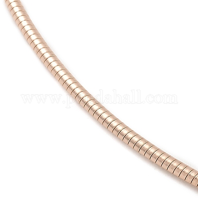 Ожерелья-чокеры в стиле casual из нержавеющей стали 304 STAS-O037-02RG-1