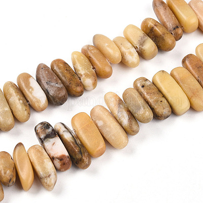 Природные желтые опал бусины пряди G-T140-61-1